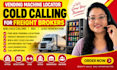 vending machine locator, cold calling for freight brokers, b2b cold calling, b2c