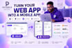 convert website to app lovable app base44 replit to ios and android on capacitor