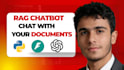 build a rag based PDF chatbot using python and langchain