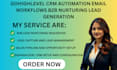 do gohighlevel crm automation email workflows b2b nurturing lead generation