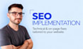 fix technical and on page SEO issues on your website