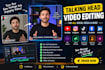 edit talking head, youtube and vsl videos