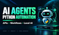 build ai agents and python automations