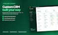 build a custom python django crm with postgresql database