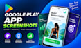 design professional google play screenshots for android apps