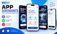 design ai app screenshots and feature graphics