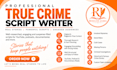 do true crime script, podcast and documentary
