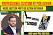 rf pcb design, antenna integration,hfss simulation, esp32 pcb,hardware prototype
