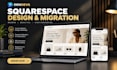 design beautiful modern squarespace website migration website development