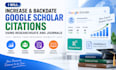 increase and backdate google scholar citations using researchgate and journals