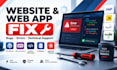fix wordpress woocommerce and web application bugs