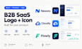 design a b2b saas logo and app icon