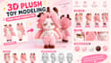 3d plush toy modeling for your character