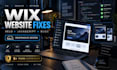 fix wix website bug
