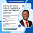 b2b real estate cold caller appointments