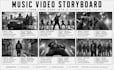 create a professional storyboard for your music video