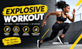 create explosive workout plan for power speed and athletic