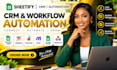 automate sheetify CRM, jotform, dubsado, make com workflows