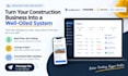 setup buildertrend, procore, jobtread and jobnimbus construction CRM setup