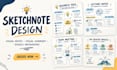 create sketchnote visual notes and visual summary infographic