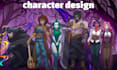 design 2d character and illustration 2d game character