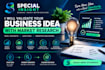 validate your business idea with market research