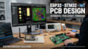 do esp32, iot pcb, stm32 pcb, schematic, firmware, pcb layout, multilayer pcb