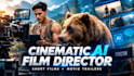 create a cinematic ai movie trailer