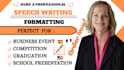 write an engaging speech, informative, motivational, and outline