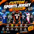 design custom sports jersey and professional sportswear
