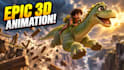 create viral 3d ai cartoon animation videos