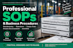 create professional sops and business procedures