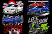 make custom racing car t shirt logo design