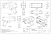 create 2d manufacturing drawings, technical cad drafts and patent drawing