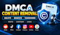 delete remove or takedown content,posts,instagram,tiktok,facebook,google by dmca