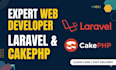 be your expert laravel and cakephp web developer