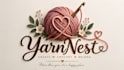 design a professional , knitting, crochet, or handmade yarn logo