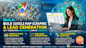 do google map scraping, lead generation and b2b scraping
