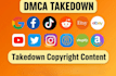 prepare and submit a professional dmca takedown notice