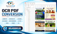 convert scanned PDF to accessible searchable PDF with ocr