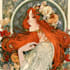 create illustrations in art nouveau style