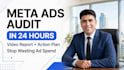 audit fb ads account, fix targeting, creative and roas issue in 24h