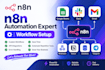 set up n8n workflow automation and connect your apps