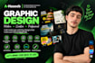 professional social media designs and graphic design