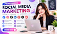 make marketing strategy and do social media promotion