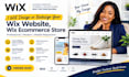 design or redesign your wix website, wix ecommerce store virtual assistant