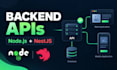 build scalable node js nestjs backend rest api