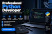 be your python developer for python assignment and python script
