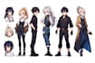 create my hero academia anime character sheet design