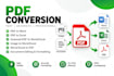 convert PDF to word, excel and word to PDF